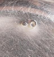 cca 1920 Dianás ezüst (Ag) hamutálca / silver ashtray 45 g