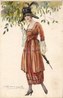 Italian art postcard s: Bompard