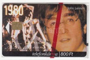 John Lennon emlékére kiadott telefonkártya, használatlan / phone card