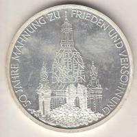 Németország 1995D 10M Ag "50 éves a béke és a megbékélés" T:PP
Germany 1995D 10 Mark Ag &q...