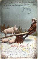 Újévi üdvözlőlap