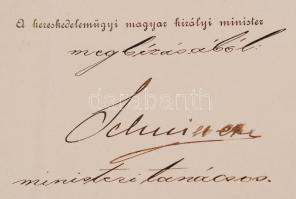 1888 Wien (Bécs), Szabadalmi irat magyar és német nyelven rotációs gépeken végrehajtott újításokról ...