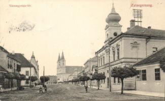 Zalaegerszeg, Vármegyeház-tér, templom