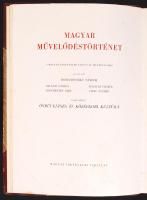 Domanovszky Sándor: Magyar Művelődéstörténet. I.: Ősműveltség és középkori kultúra. Bp., 1939 Magy. Történelmi Társ. [Révai]. 636p. Kiadói, aranyozott, bordázott gerincű kissé kopott félbőr kötésben a papír részén kis hibával