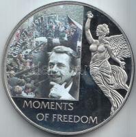 Libéria 2006. 10$ "Szabadság pillanatai - Charta 77 1977." multicolor T:PP  Liberia 2006. 10 Dollars "Moments of Freedom - Charta'77 1977." multicolor C:PP