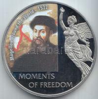 Libéria 2006. 10$ "Szabadság pillanatai - Magellán a föld körül 1522." multicolor T:PP
Lib...