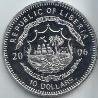 Libéria 2006. 10$ "Szabadság pillanatai - Dayton-i szerződés 1995." multicolor T:PP
Liberi...