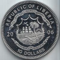 Libéria 2004. 10$ "Szabadság pillanatai-Közel-keleti béke 1978." multicolor T:PP
Liberia 2...