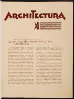 Architectura XII. Nemzetközi Építészkongresszus és Építészeti Tervkiállítás [katalógusa]
Budapest, 1...