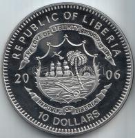 Libéria 2004. 10$ "Szabadság pillanatai-Az algériai függetlenségi felkelés 1954." multicol...