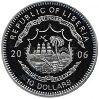 2006. 10$ "Szabadság pillanatai-A Mozi születése 1895." multicolor T:PP
Liberia 2006. 10 D...
