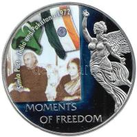 Libéria 2006. 10$ "Szabadság pillanatai - Simla paktum - India és Pakisztán 1972." multicolor T:PP Liberia 2006. 10 Dollars "Moments of Freedom-Simla Pact - India and Pakistan 1972." multicolor C:PP