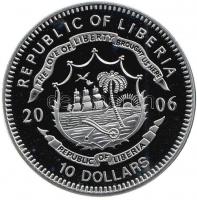 Libéria 2006. 10$ "Szabadság pillanatai - Simla paktum - India és Pakisztán 1972." multico...