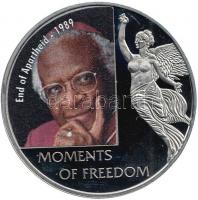 Libéria 2006. 10$ "Szabadság pillanatai-Apartheid vége 1989." multicolor T:PP tanúsítvánny...