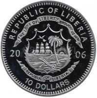 Libéria 2006. 10$ "Szabadság pillanatai - Amerikai polgárháború 1865" multicolor T:PP
Libe...