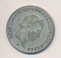 1837B 20Kr Ag "V. Ferdinánd" T:3
Huszár: 2081., Unger III.:1419