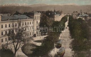 Klagenfurt, Landesregierung, Bahnhofstrasse / state government, railway station street