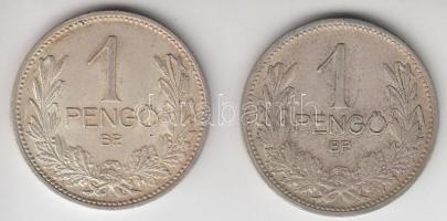 1927-1939. 1P Ag (2x) T:2,2- Adamo P6