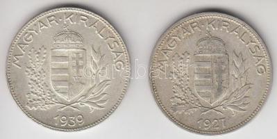 1927-1939. 1P Ag (2x) T:2,2-
Adamo P6