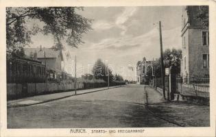 Aurich Staats- und Kreisbahnhof / railway station