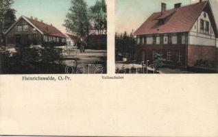 Heinrichswalde Volksschulen; Verlag Otto Sahmel / schools