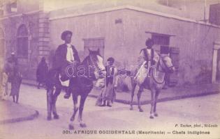 Mauritanian folklore, leaders on horseback