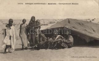 Mauritanian folklore, moor camp, Mauritániai folklór, mauri/mór tábor