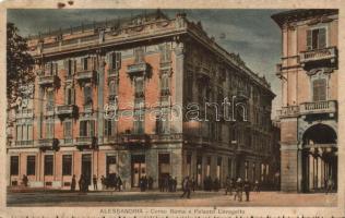 Alessandria, Corso Roma e Palazzo Lavagetto (EB)