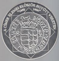 DN "A magyar nemzet pénzérméi - A címer elemei először együtt egy vereten 1440-1444." Ag (...