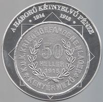 DN "A magyar nemzet pénzérméi - A háború kétnyelvű pénze 1914-1918." Ag (0,999) emlékérem ...