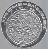 DN "A magyar nemzet pénzérméi - Szent István és az első magyar pénz 997-1038." Ag (0,999) ...