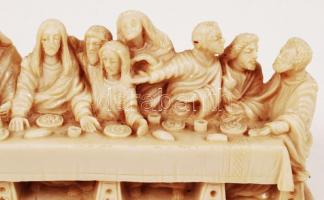 Az utolsó vacsora, műanyag, 21×7 cm, m:9 cm