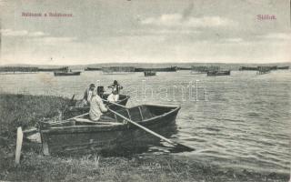 Siófok, Balatoni halászok; Weisz Lipót kiadása