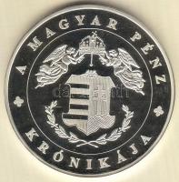 DN "A magyar pénz krónikája-Tatárjárás" Ag(0.999) emlékérem, (20g/38,61mm) T:PP Tanúsítván...