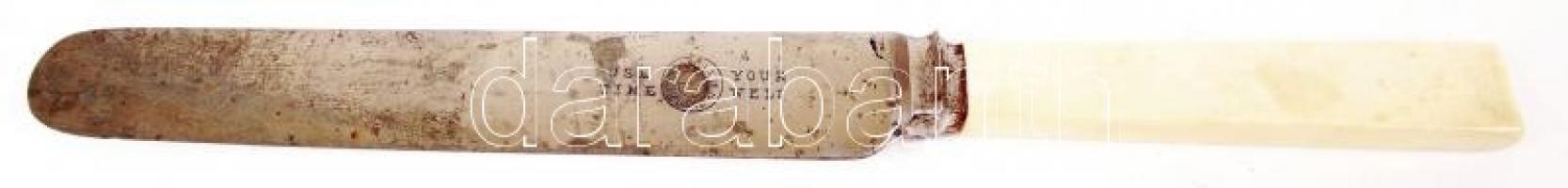 Hiányos kés készlet, jelzett, dobozban, összesen:10 db