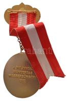 Ausztria 1972. "4. Nemzetközi Emléktúra - Wasserburg am Inn / W. A. Mozart" aranyozott fém...