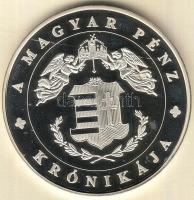 DN "A magyar pénz krónikája-Szent László törvényei / Denár" Ag(999) emlékérem, (20g/38,61m...