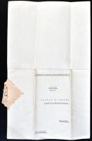 1942. "Magyar Ezüst Érdemkereszt" adományozói okirata Bárczy István miniszterelnökségi áll...