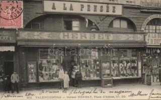 Valenciennes, Maison Herbet, Place d'Armes 27, 29 / shop