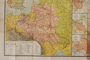 1912 Lengyelország térképe