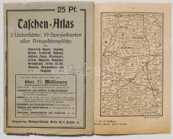 Térkép valamennyi I. világháborús hadszíntérről