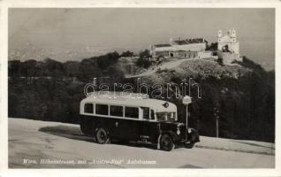 Vienna, Höhenstrasse, "Austro-Fiat" autobus