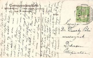 Bensdorp Cacao, Dutch folklore, advertisement, litho