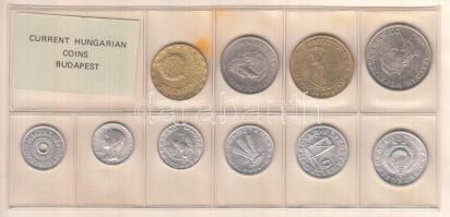1983. 2f-20Ft 10db klf érmés forgalmi sor fóliatokban T:1
Adamo FO16
