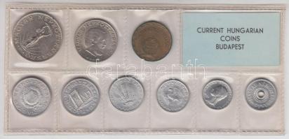 1971. 2f-10Ft 9db klf érmés forgalmi sor fóliatokban T:1
Adamo FO4