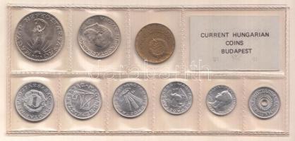 1979. 2f-10Ft 9db klf érmés forgalmi sor fóliatokban T:1
Adamo FO12