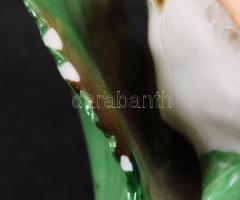 Herendi és egy Ens rózsa, apró sérülésekkel, jelzettek, kézzel festettek, 5×7 cm