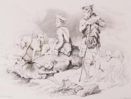 cca 1880 Sir Edwin Henry Landseer (1802-1873) nyomán: Állatok. 4db acélmetszet / 
After Sir Edwin He...