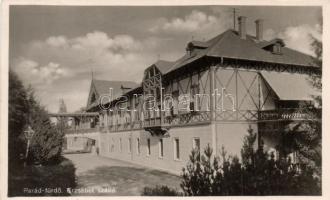 Parádfürdő, Erzsébet szálló; Klauber J. kiadása