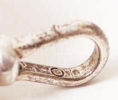 Ezüst (Ag.) zsebóralánc, jelzett (800), bruttó:21 g